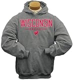 Wisconsin Hoodie with Screen Print Logo