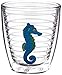 Tervis Blue Seahorse Tumbler with Emblem 12oz, Clear