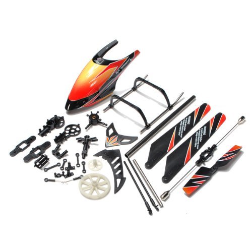 Water &amp; Wood Yellow WLtoys V912 RC Helicopter Spare Parts Accessories Bag KV912-001