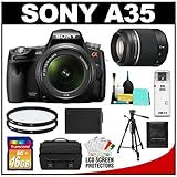Sony Alpha SLT-A35 Translucent Mirror Technology Digital SLR Camera Body &  ....
