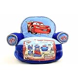 Disney Pixar Silver Car Blue Slumber Chair Combo Sleeping Bag Chair