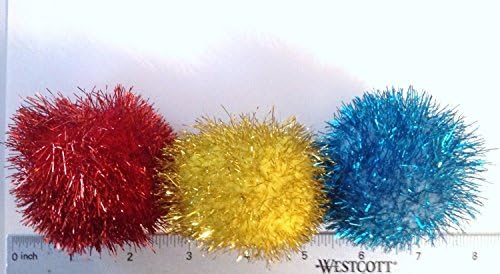 Sparkle Ball Cat Toy - Jumbo 20 Pack, 2 to 2.5" Wide in Dia.
