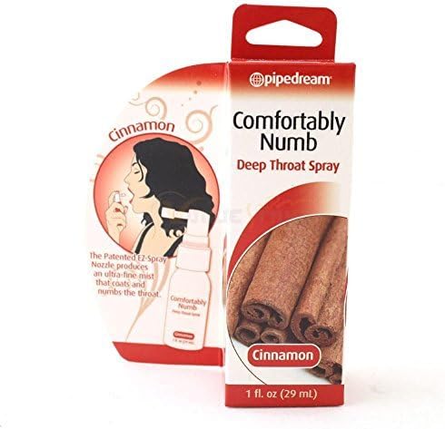 New Flavourous Cinnamone Comfortably Numb Deep Throat Spray For Oral Sex by Comfortably Numb