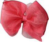 Posies Accessories Basic Coral Rose Hair Bow