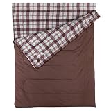 Coleman Sac de couchage double Hampton Brunpar Coleman