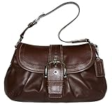 Coach Soho Pleated Leather Buckle Flap Shoulderbag -Chestnut 15204