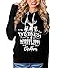 Womens Holiday Shirt,Have Yourself Merry Little Christmas Print Hoodies