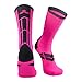 Epivive Velocity Pink & Black Football, Basketball, Lacrosse Socks (Large)