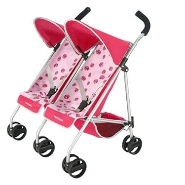 Maclaren Junior Twin Triumph Doll Stroller   Dandelion