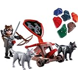 Playmobil 5889 Knights Playset: Wolf Knight and CatapultIMAGE
