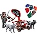 Playmobil 5889 Knights Playset: Wolf Knight and Catapult_s-1