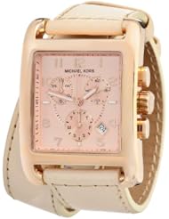 Michael Kors - Ladies Double-wrap Vachetta Chronograph Watch - Mk2225