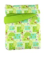 Casa Campo  Juego De Funda Nórdica Pigui (Verde)