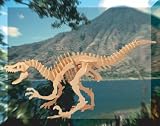 Velociraptor Dinosaur 3D Woodcraft Construction Kit