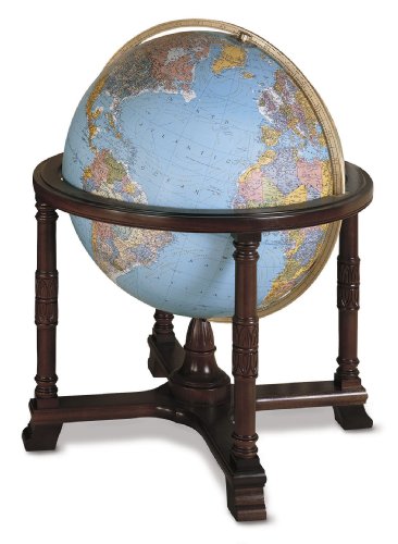 Replogle Globes Illuminated Diplomat Globe, Blue Ocean, 32-Inch Diameter