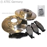 Produkt-Bild: Bremsscheiben Voll &Oslash;239,5mm + Bremsbel&auml;ge Bremskl&ouml;tze vorne FORD FIESTA 4 IV 1.25 i 16V,1.3 i,1.8 D BJ 96-00; FORD KA 1.3 i BJ 96-00; MAZDA 121 3 III JASM, JBSM 1.25,1.3,1.8 D BJ 96-00