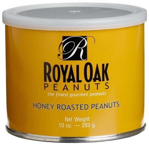 Royal Oak Gourmet Honey Roasted Peanuts, 20-Ounce Tins (Pack of 4)