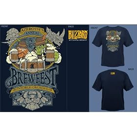 T-Shirt 'World of warcraft' - Brewfest - Taille L