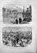 Great Fire At Milwaukee Wisconsin America Antique Print