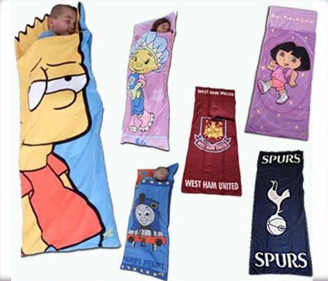 Ready Steady Bed® Kids Snuggle Sacs Sleeping Bags with Attached Pillow and Carry Bag. Available In A Choice Of Designs! Character Name: Dora The Explorer 60cm x 150cm