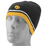 Top of the World Iowa Hawkeyes Youth Black-Gold Break A Way Reversible Knit Beanie
