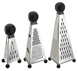 Kitchen Craft Stainless Steel Triangular Box Grater 14cm