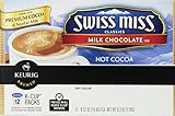 Swiss miss Hot Cocoa, Milk Chocolate, K-Cup Portion Pack for Keurig K-Cup Brewers 12-Count