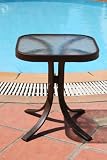 Outdoor Patio Side Table - Bronze