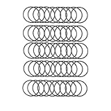 uxcell Oリング　 NBR ォリング　17mmx15mmx1mm　自動車シール　NBR ガスケット　　50個