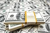 Wallmonkeys Peel and Stick Wall Decals - Background with Many American Hundred Dollar Bills - 18