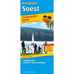 Radwanderkarte Soest (Kreisgebiet): Mit Ausflugszielen, Einkehr- & Freizeittipps, wetterfest, reissfest, abwischbar, GPS-genau. 1:75000