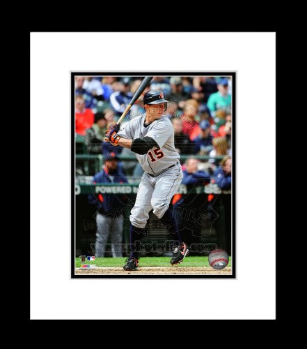 Detroit Tigers Brandon Inge 2011 Hitting Framed Picture 8x10
