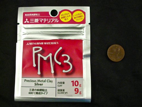 Mitsubishi PMC3 Precious Metal Clay Silver 10 