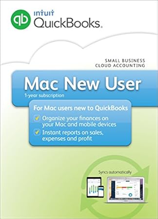 QuickBooks Mac 2016 New User Small Business Accounting Software