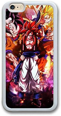 iPhone 6 Case,Dragon Ball Z Goku White iPhone 6S 4.7 Screen Case,TPU Cover