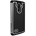 LG G Stylo (LG G4 Stylus LS770) Cyber Defender Case by ElBolt ® - Grey with Free HD Screen Protector