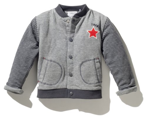 Noppies Baby - Jungen Babybekleidung/ Jacken 14433 Cardigan jersey Lemon, Gr. 50, Grau (gr Preisvergleich