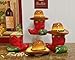 Chili Pepper Deluxe Canisters 3pc Set