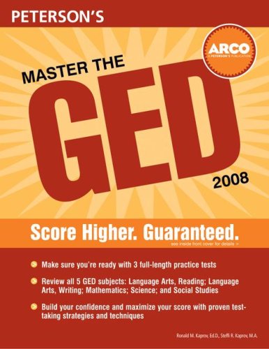 Master the GED 2008