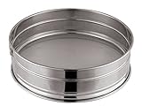 Paderno World Cuisine 8-5/8-Inch Stainless-Steel Fine Mesh Flour Sieve