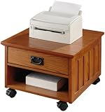 Craftsman Printer Cart 15hx20.5w Dark Oak