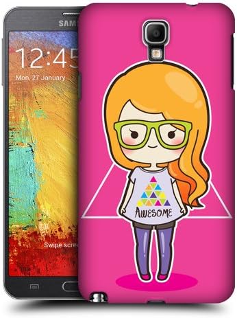 Head Case Designs Hipster Cool Girls Protective Snap-on Hard Back Case Cover for Samsung Galaxy Note 3 Neo N7505