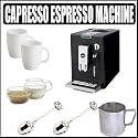 Capresso Jura-Capresso ENA3 Automatic Coffee Espresso Center Black With Accessory Bundle