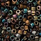 Miyuki Delica Seed Beads Mix 11/0 Heavy Metals Metallic Iris Gold 8 Grams