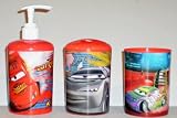 Disney Pixar Cars 3-Piece Bathroom Accessories Set