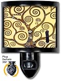 Klimt - The Tree of Life - Night Light by Art Plates