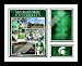 Michigan State University Spartans NCAA Framed Photograph Milestone Collage