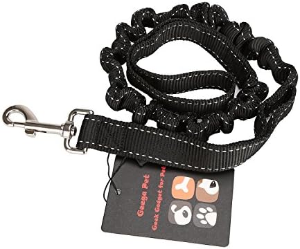 Pets Dog Leash,Geega Pet Dog Elastic Leash for Large and Medium Dogs Walking, Running, Biking and Jogging Leash Splitter 3 Feet