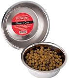 5 Quart Heavy Stainless Steel Mirror Finish Dog Food Bowl