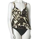 Christina Women's Caribbean Queen 2 Piece Asymmetrical Tankini